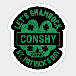 Let'S Shamrock Conshohocken Sticker